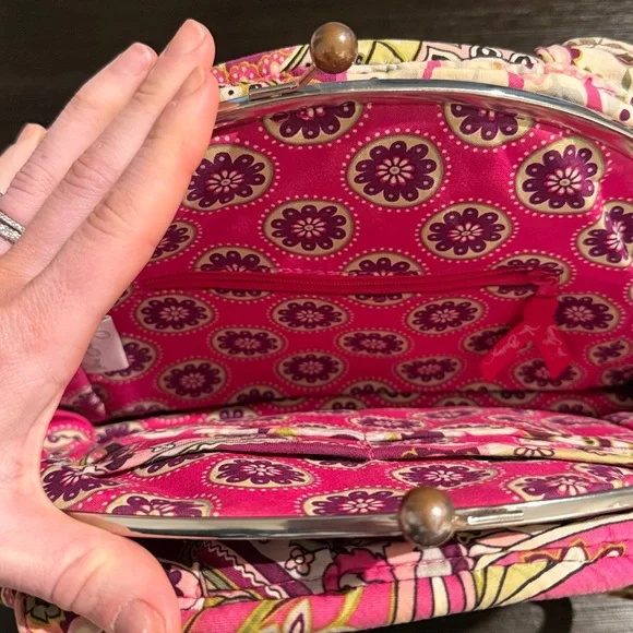 Rare bowling ball bag shape Vera Bradleypurse - Picture 2 of 6